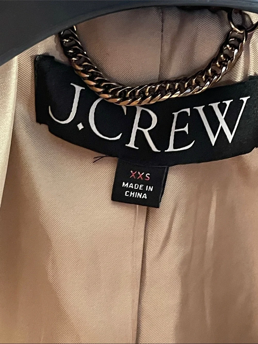 NWT J. Crew Women's Rust Brown Teddy Coat Size XXS